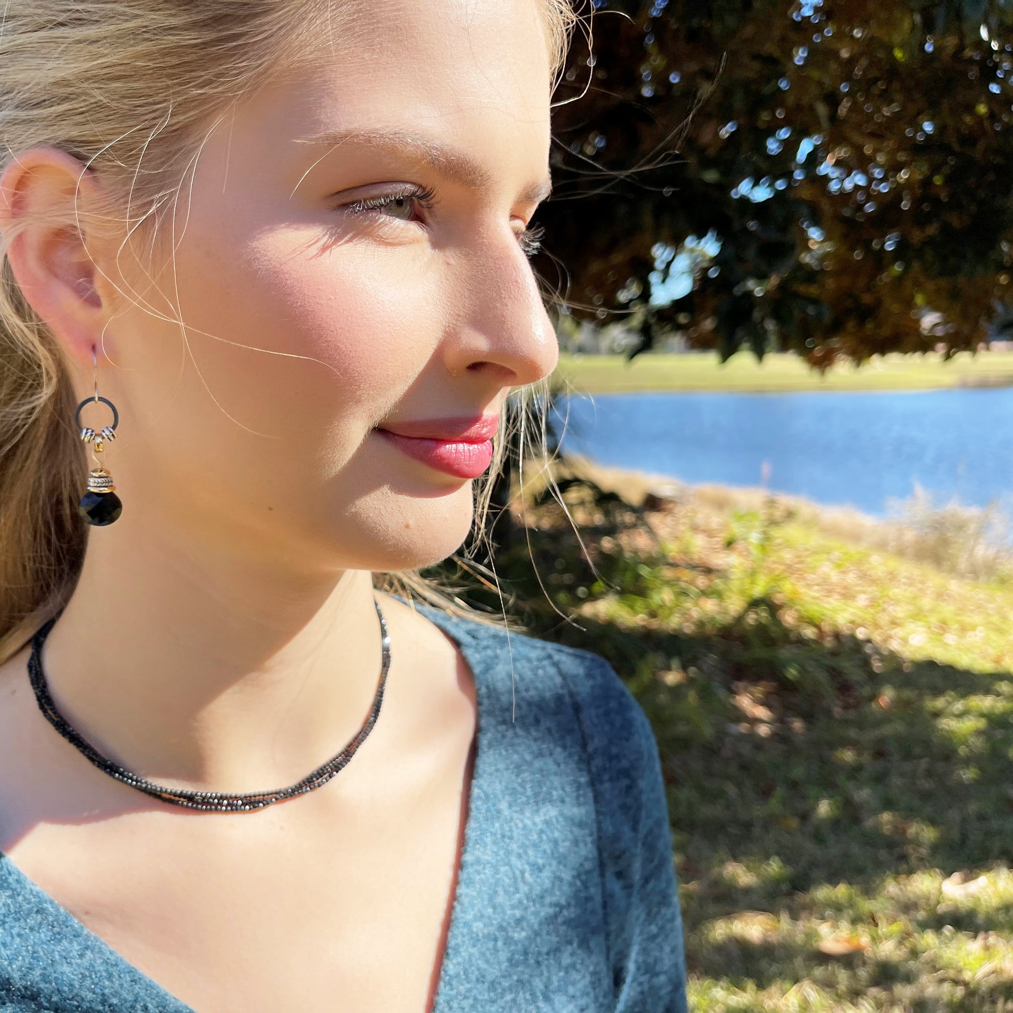 Drop Earrings - Large
