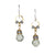 Drop Earrings - Small Green Amethyst