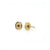 Unique Diamond Stud Earrings - Gold