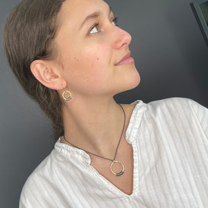 Circle of Life Earrings - Small