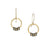 Circle of Life Gold Earrings - Small