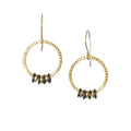 Circle of Life Gold Earrings - Large - Q Evon Fine Jewelry