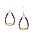Spinel, Ruby and Gold Earrings - Q Evon Fine Jewelry