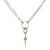 Black and Gold Simple Avalon Necklace