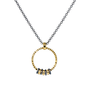 Circle of Life Gold Necklace - Large