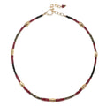 Spinel, Ruby and Gold Necklace - Q Evon Fine Jewelry