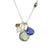 Cool Tone Gemstone Necklace - Large
