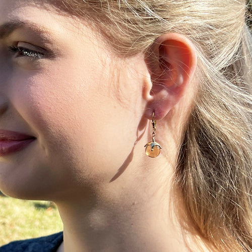 Jester Cap Earrings - Small, Gold - Q Evon Fine Jewelry