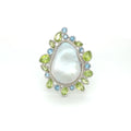 Dream of Moorea - Silver and Baroque Pearl Ring - Q Evon Fine Jewelry
