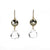 Checkerboard Pyrite & Rock Crystal Drops