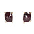 Deep Red Rose Cut Sapphires