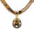 3 Strand Necklace with Smoky Quartz