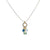 3 Gemstone Blue Sky Necklace