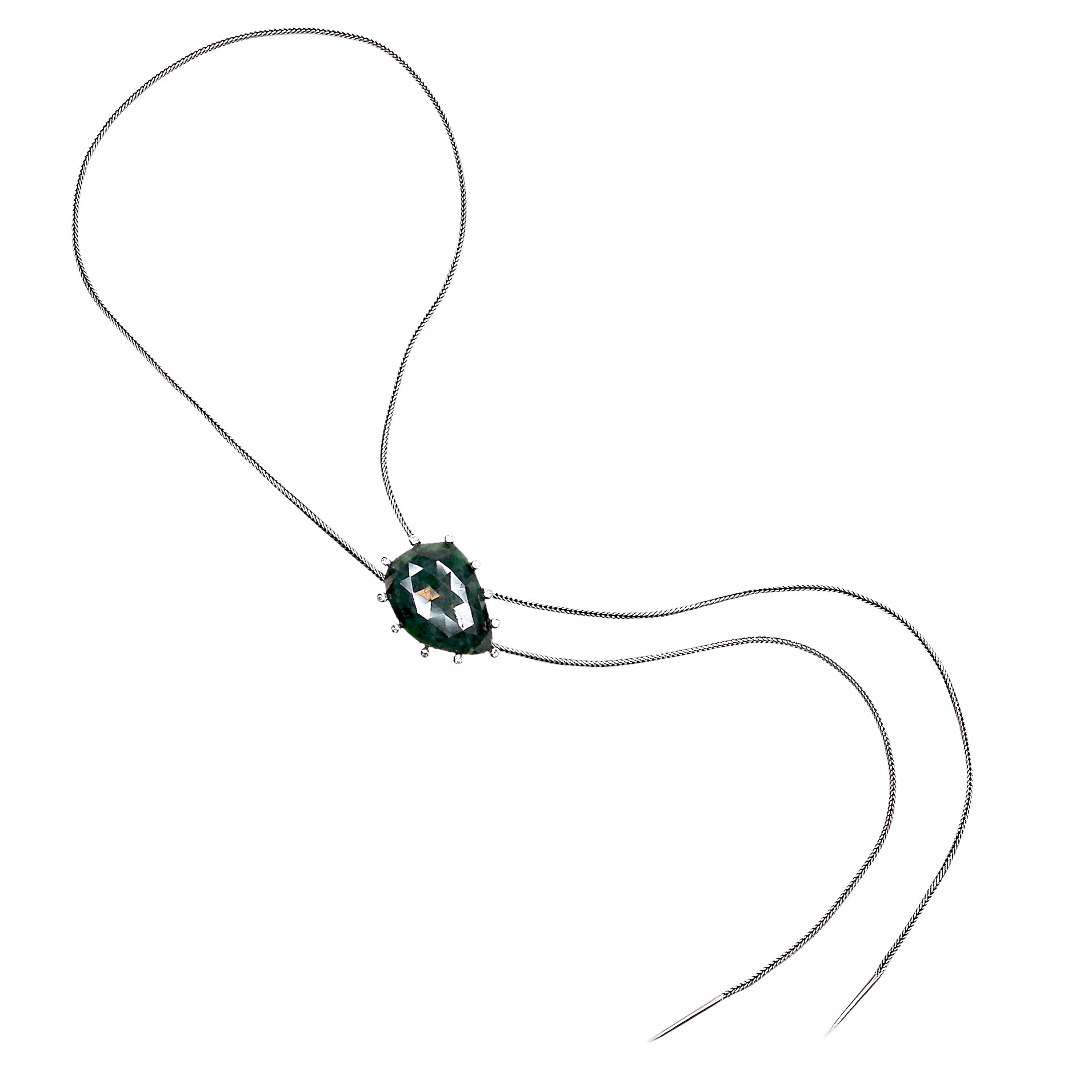 Contemporary Emerald Bolo