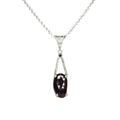 Deep Red Sapphire with Blue Sapphire - Q Evon Fine Jewelry