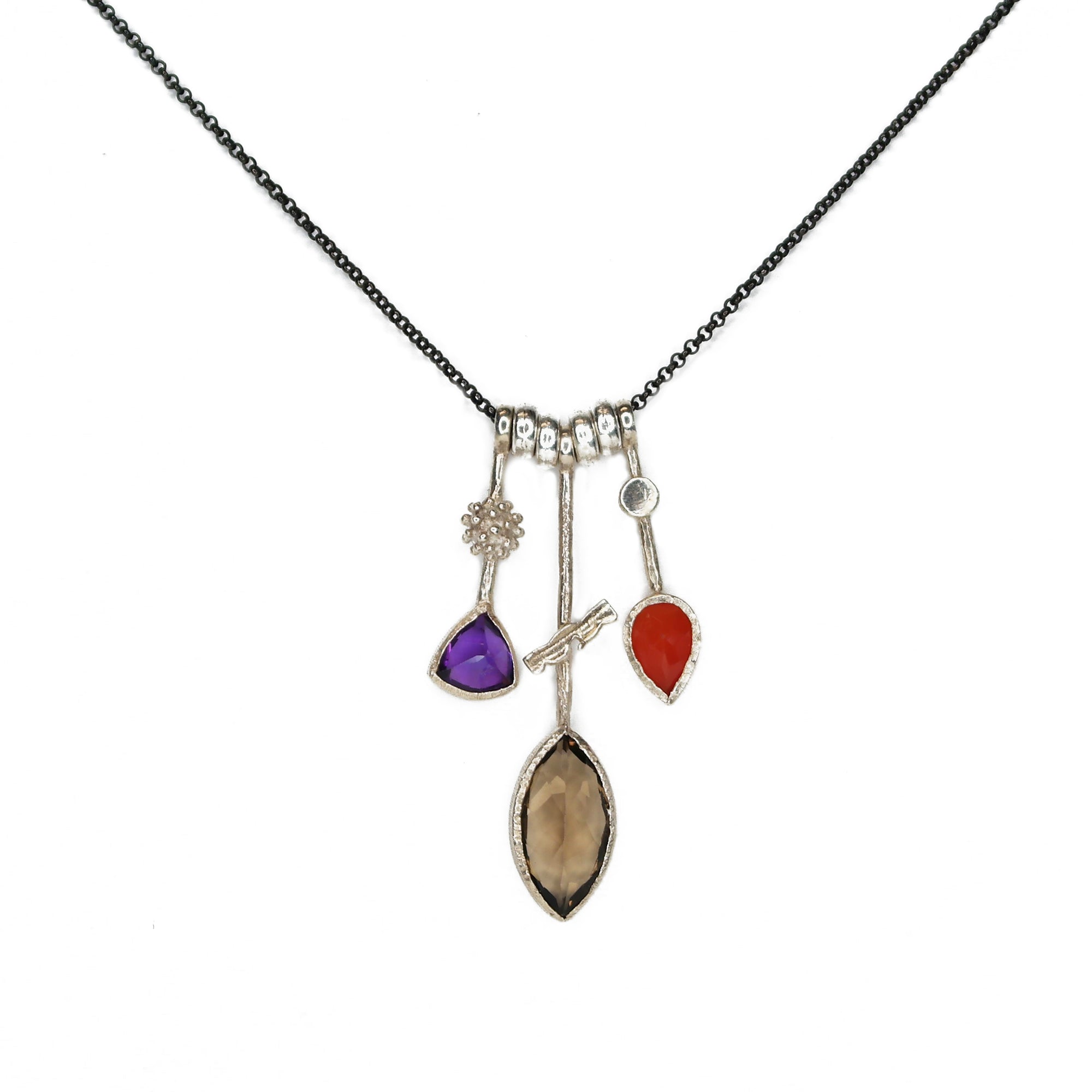 3 Petals of Power - Smoky Quartz