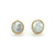 14k Baroque Pearl Post Earrings