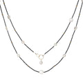 Pearl Spinel and Gold Necklace - Q Evon Fine Jewelry