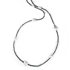 Pearl Spinel and Gold Necklace - Q Evon Fine Jewelry