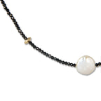 Pearl Spinel and Gold Necklace - Q Evon Fine Jewelry